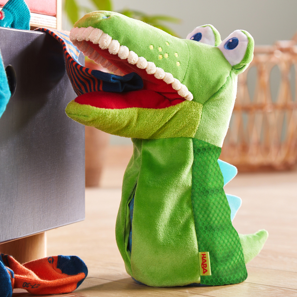 Eat-It-Up Croco - hand puppet for babies by HABA - Produktbild 8