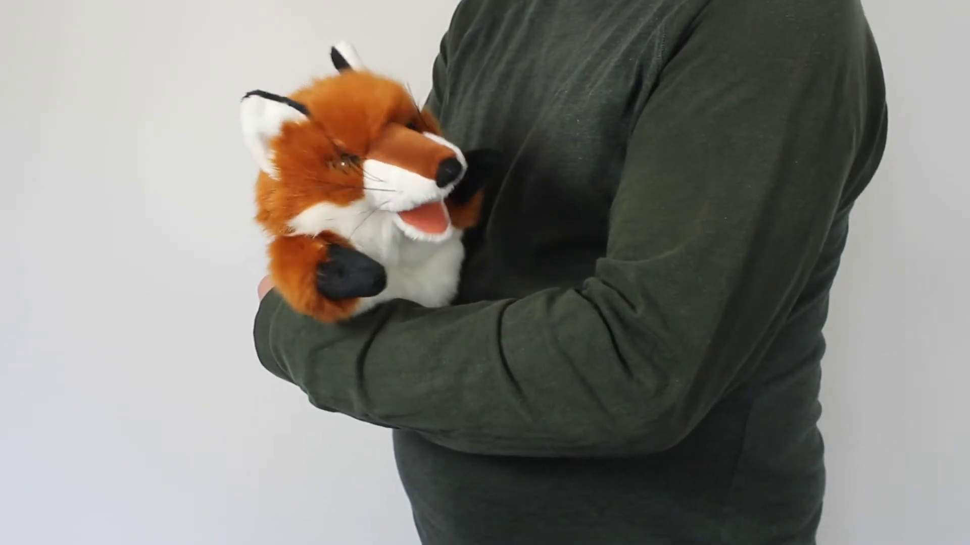 Folkmanis Little Fox Hand Puppet (Small Stage Puppet) Demo
