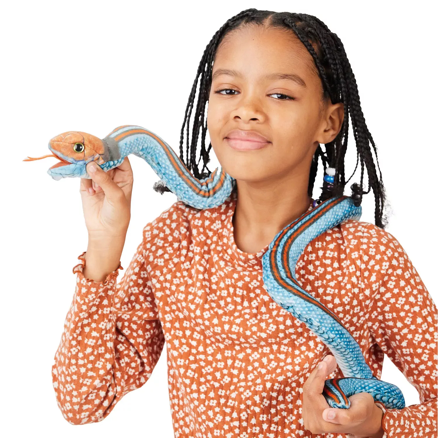 Folkmanis Giant San Francisco Garter Snake Finger Puppet - Produktbild 5