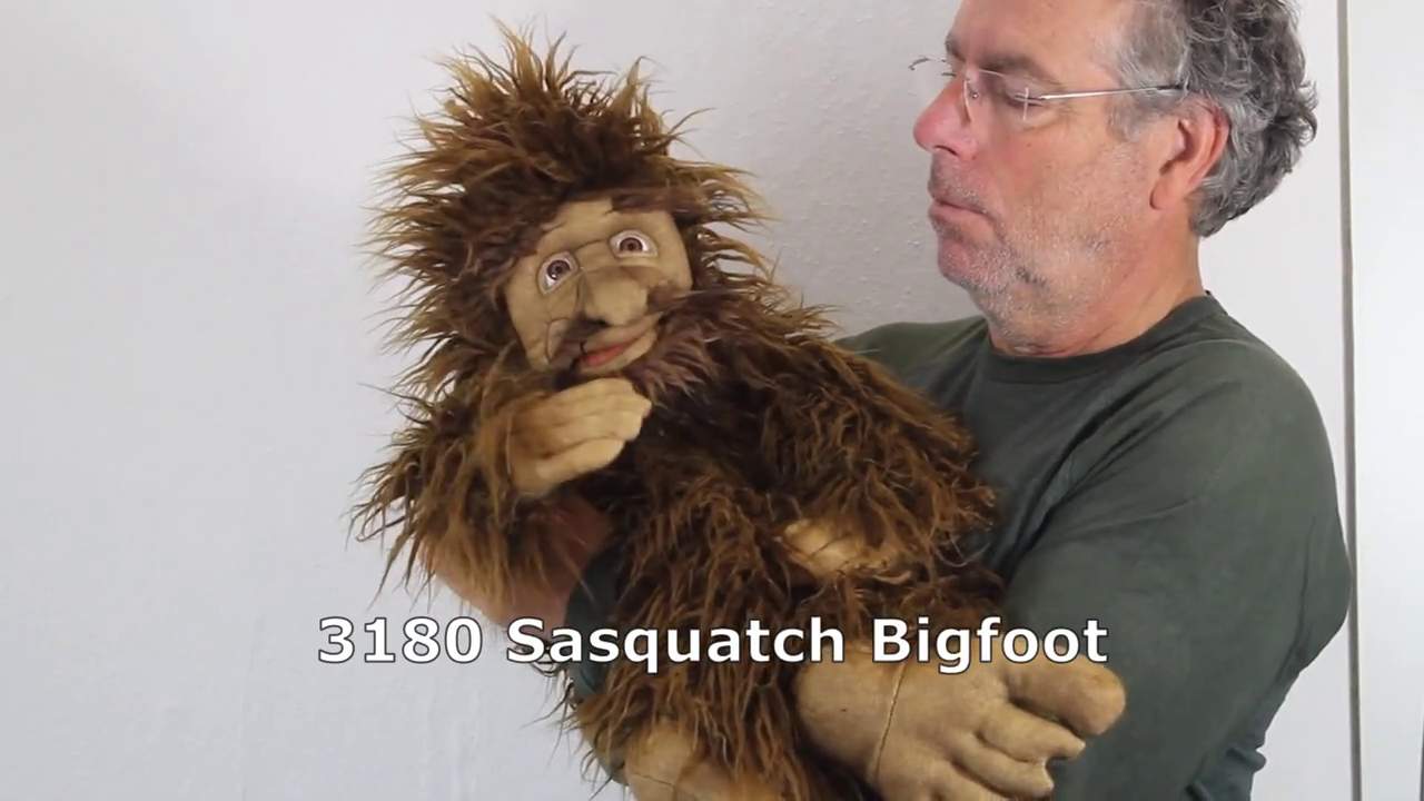 Folkmanis Sasquatch Hand Puppet Demo 2