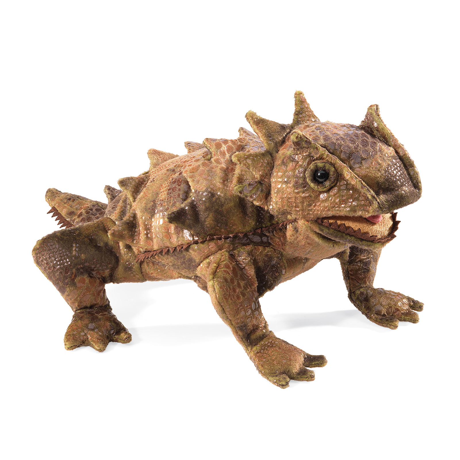 Folkmanis Horned Lizard Hand Puppet