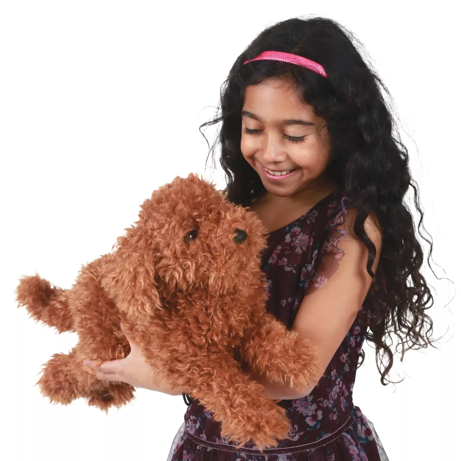 Folkmanis Toy Poodle Hand Puppet - Produktbild 5