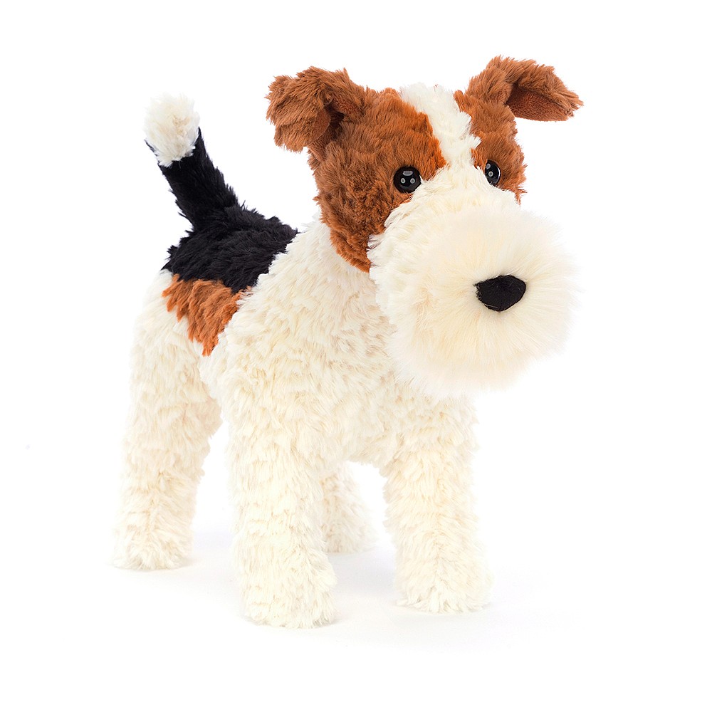Jellycat Hector Fox Terrier - Soft Cuddly Toy