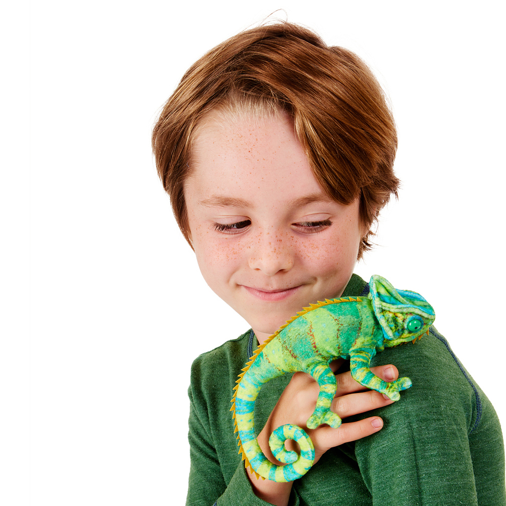 Folkmanis Mini Chameleon Finger Puppet - Produktbild 5