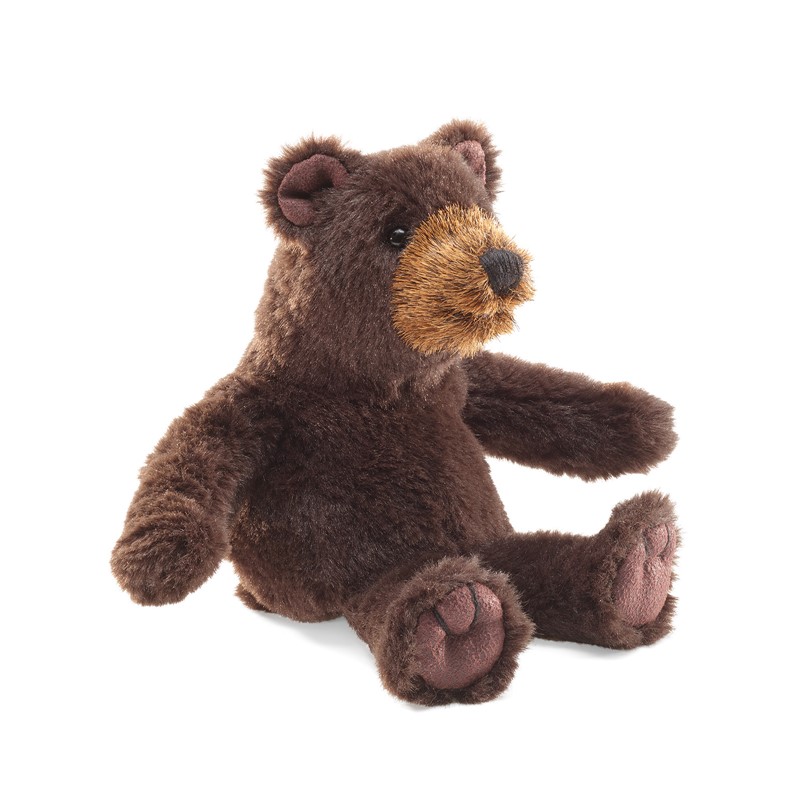 Folkmanis Mini Sitting Bear Finger Puppet - Produktbild 2