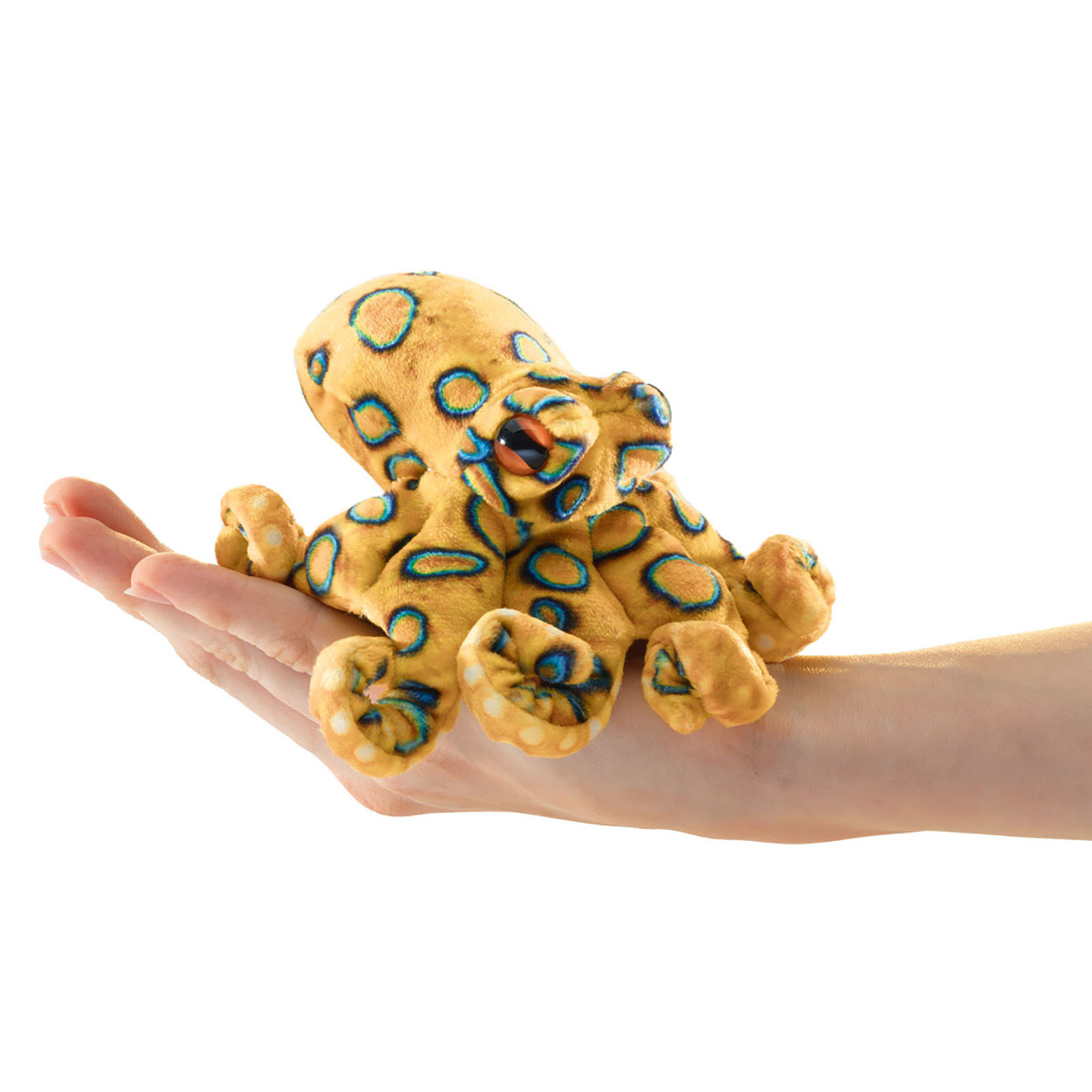 Folkmanis Mini Blue-Ringed Octopus Finger Puppet
