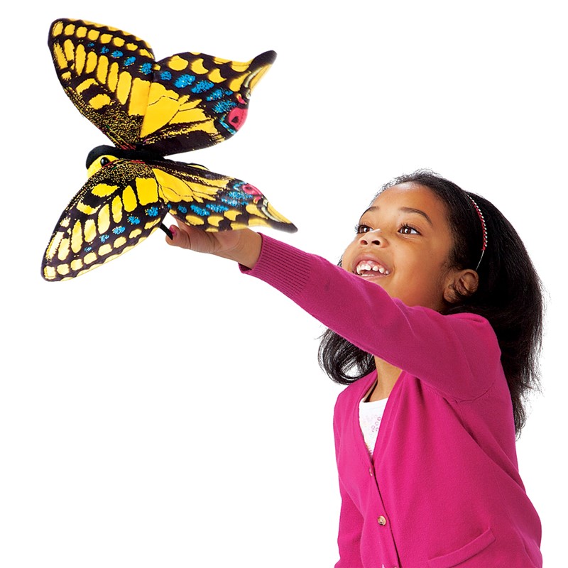 Folkmanis Swallowtail Butterfly Hand Puppet - Produktbild 3