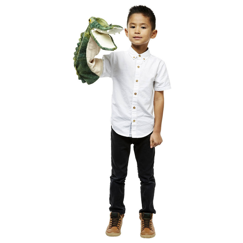 Long sleeved glove puppet crocodile - Puppet Company - Produktbild 3