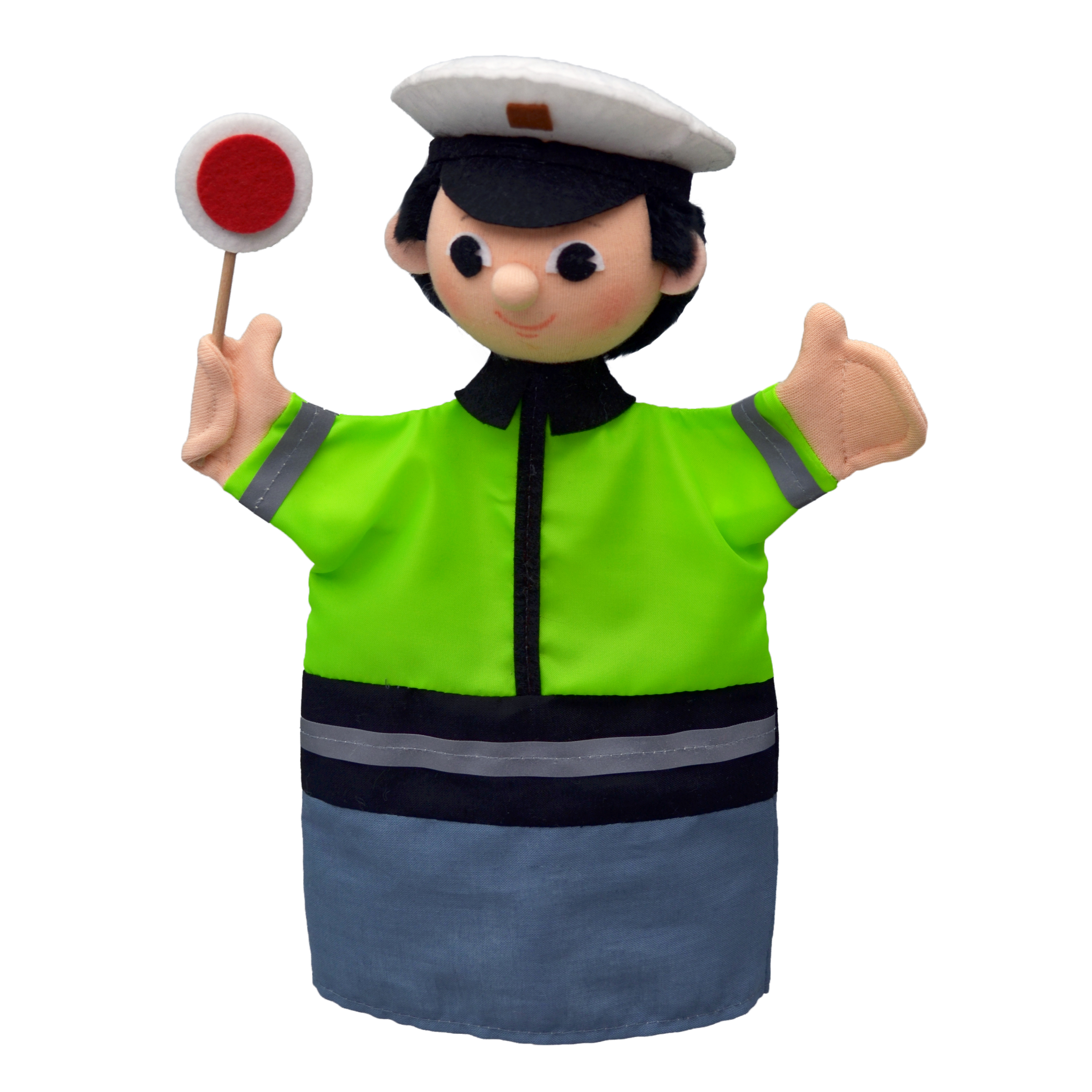 Punch and Judy Policeman Hand Puppet - munabo