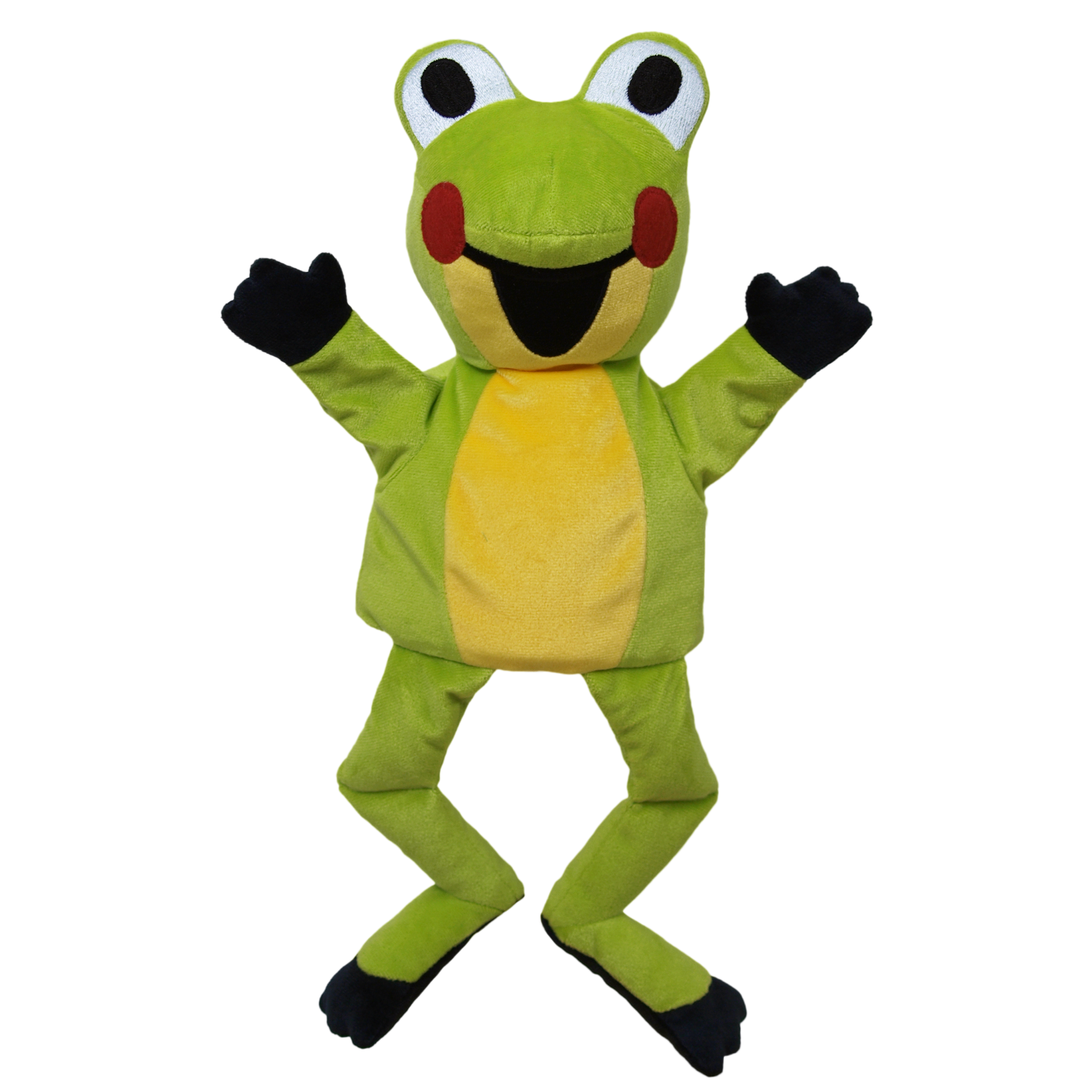 Punch and Judy Little Frog (The Little Mole) Hand Puppet for Puppet Theatre | munabo