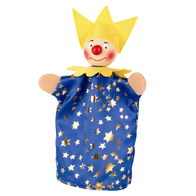 Punch and Judy Young King Hand Puppet for Puppet Theatre | Kersa Beni