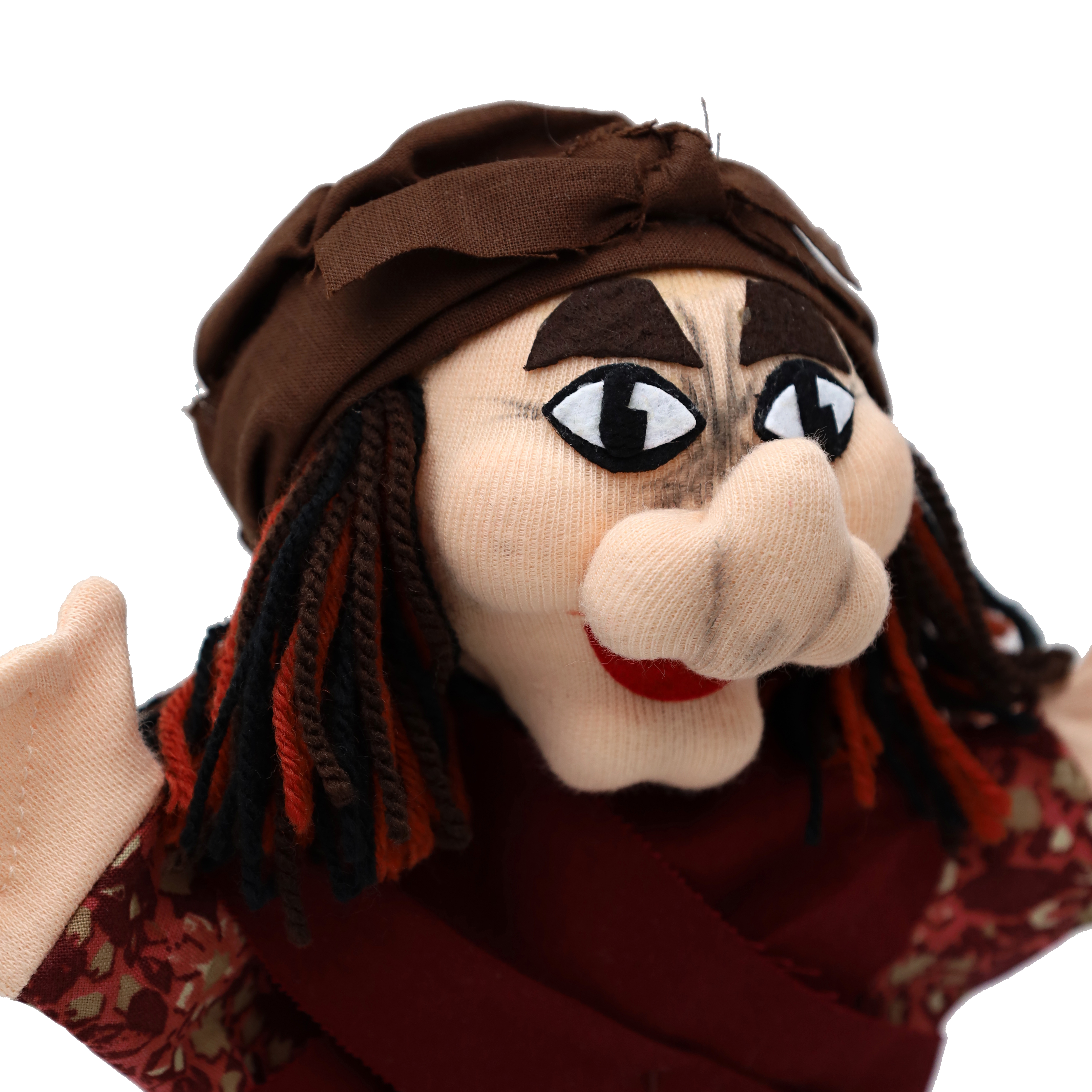 Punch and Judy Hand Puppet Witch - munabo - Produktbild 3