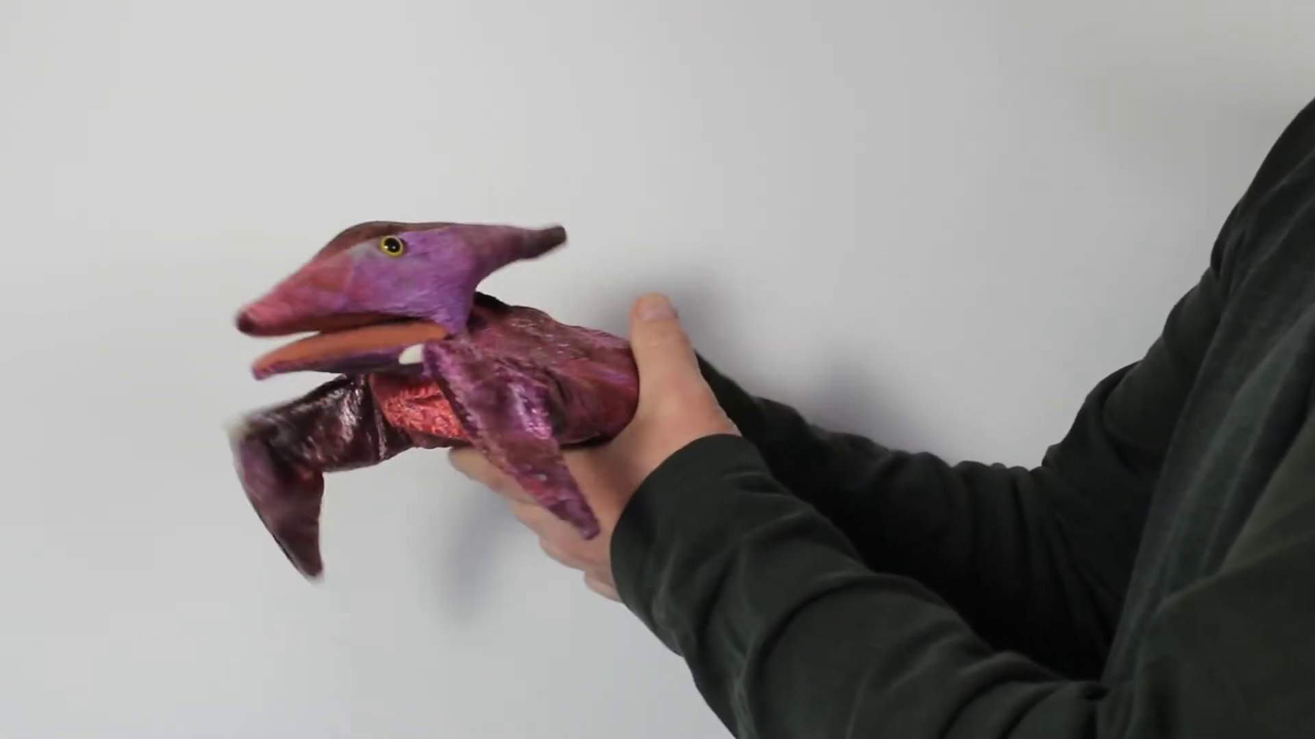 Folkmanis Little Pteranodon Hand Puppet (Small Stage Puppet) Demo
