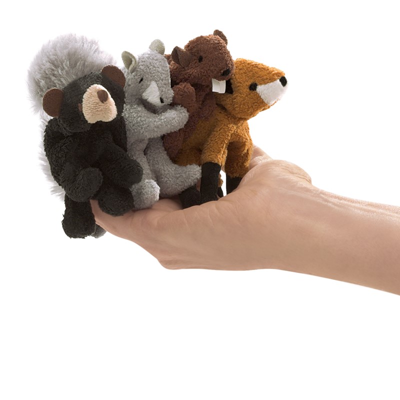 Folkmanis Woodland Animal Set Finger Puppet - Produktbild 2