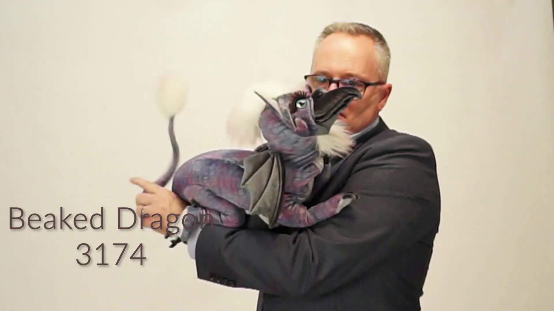 Folkmanis Beaked Dragon Hand Puppet Demo 2