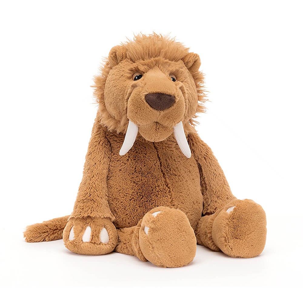 Jellycat Stellan Sabre Tooth Tiger - Soft Cuddly Toy