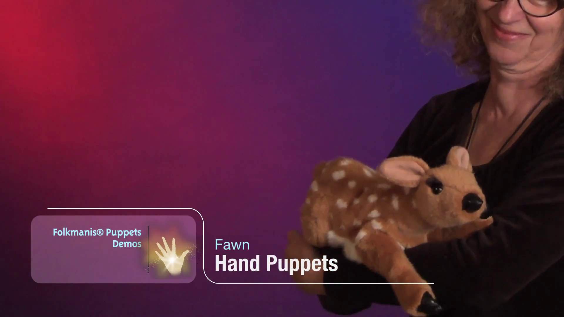 Folkmanis Fawn Hand Puppet Demo