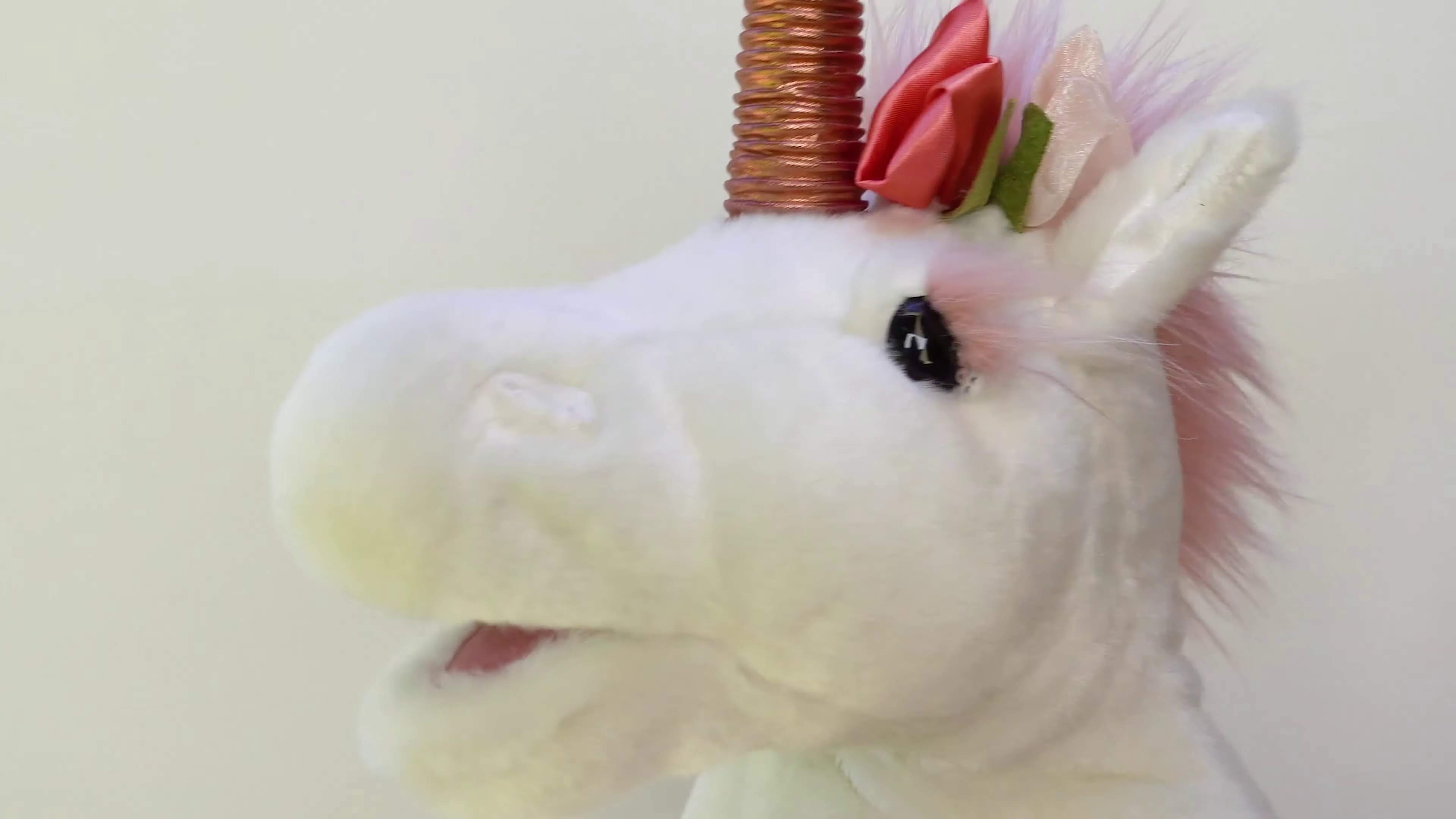 Folkmanis Unicorn Hand Puppet Demo