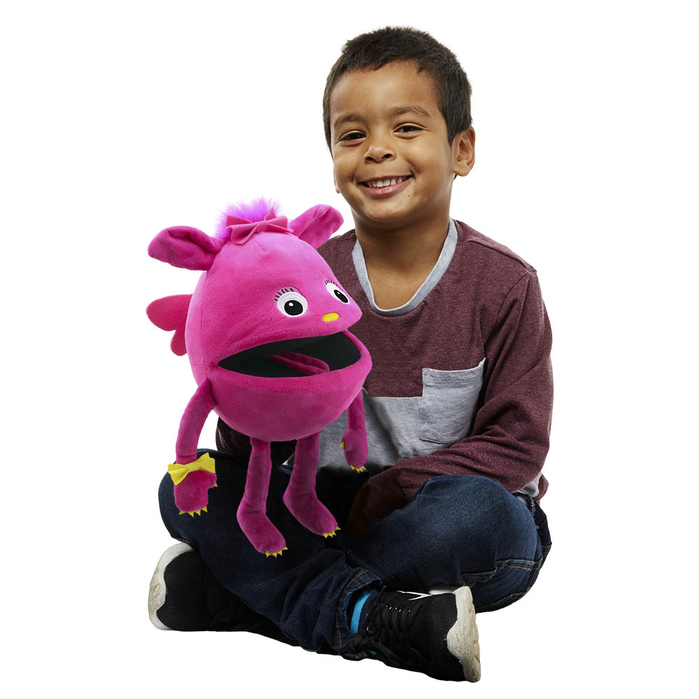Hand puppet baby monster - pink - Puppet Company - Produktbild 3