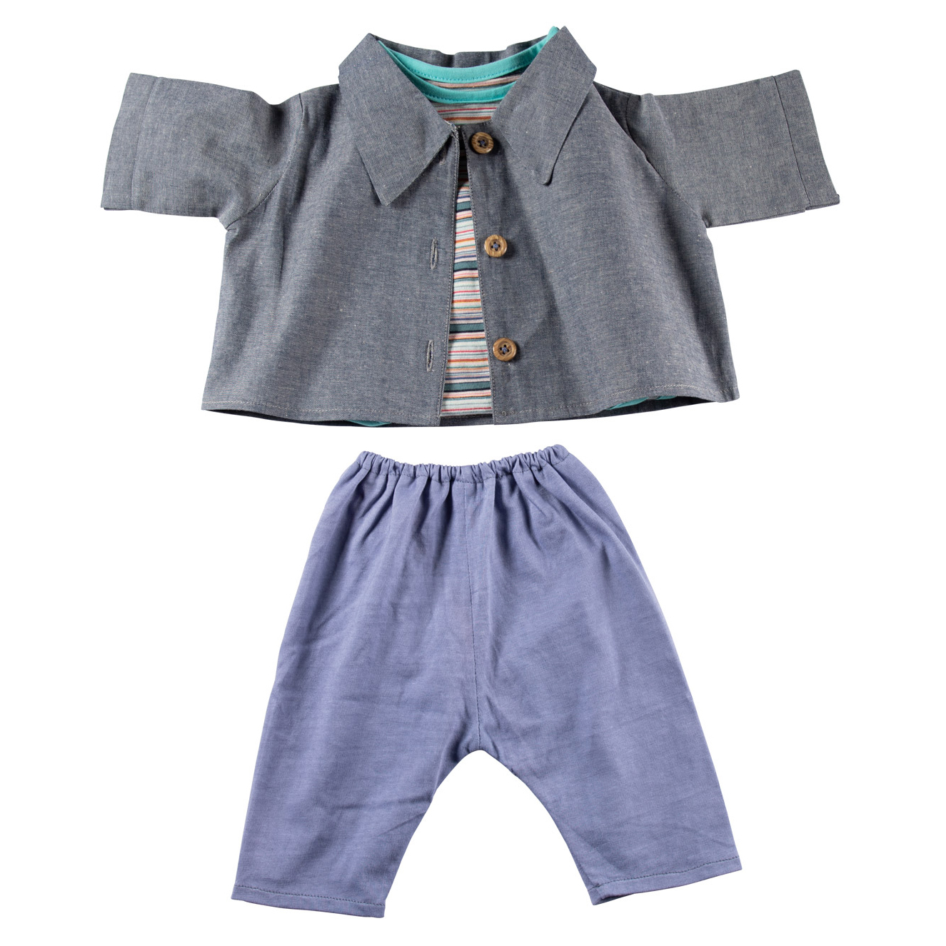 Extra outfit - denim-look for Joyk empathy dolls - Produktbild 2