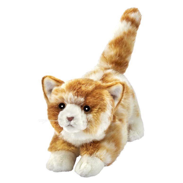 Kitten Soft Toy - Anima Playing Ginger Plush