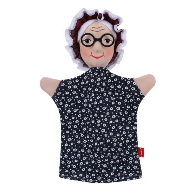 Punch and Judy Grandmother Hand Puppet - munabo ART