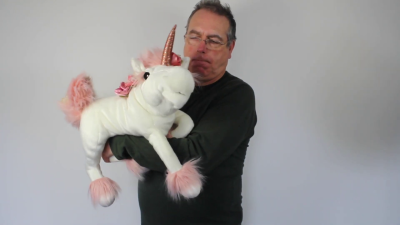 Folkmanis Unicorn Hand Puppet Demo 2