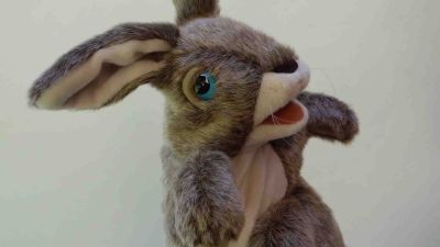 Folkmanis Hare Hand Puppet Demo