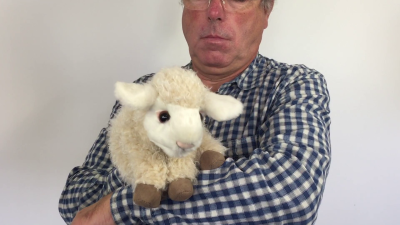 Folkmanis Small Lamb Hand Puppet (Small Stage Puppet) Demo