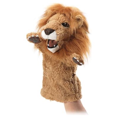 Folkmanis Lion Hand Puppet (Stage Puppet)