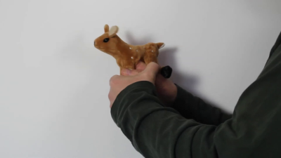 Folkmanis Mini Fawn Finger Puppet Demo