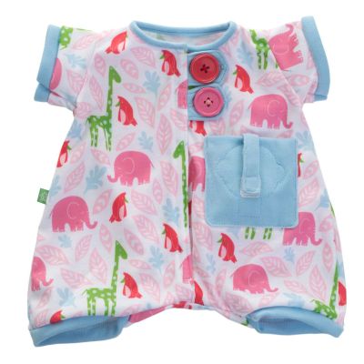 Pocket Friends pyjama, pink for Rubens Babies by Rubens Barn