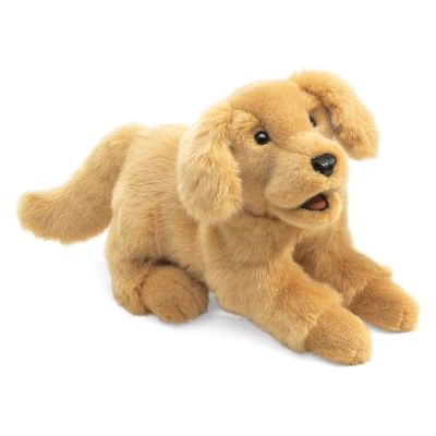 Folkmanis Golden Retriever Puppy Hand Puppet