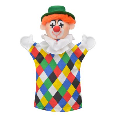 Punch and Judy Clown Hand Puppet - munabo