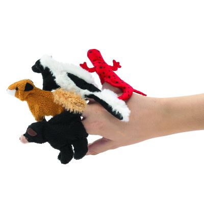 Folkmanis Great Smoky Mountains Animal Set Finger Puppets