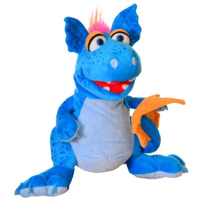 Living Puppets hand puppet Cosmo the dragon