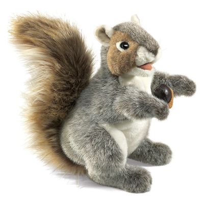 Folkmanis Grey Squirrel Hand Puppet