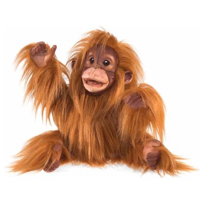Folkmanis Baby Orangutan Hand Puppet