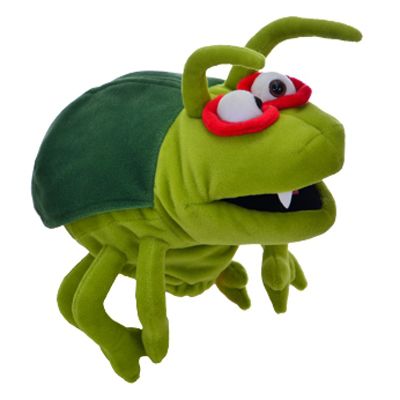 Living Puppets hand puppet baby cockroach - Wiwaldi & Co