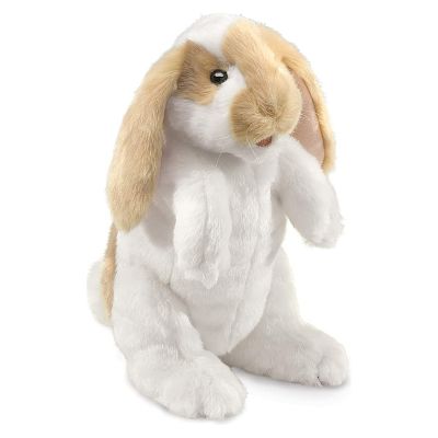 Folkmanis Standing Lop Rabbit Hand Puppet