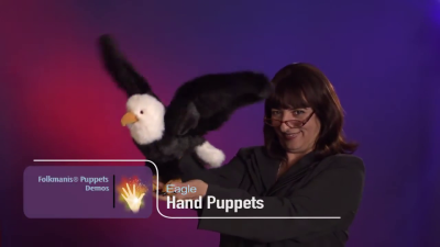 Folkmanis Bald Eagle Hand Puppet Demo