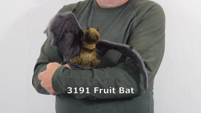 Folkmanis Fruit Bat Hand Puppet Demo