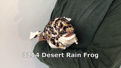 Folkmanis Desert Rain Frog Hand Puppet Demo