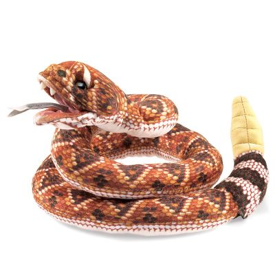 Folkmanis Giant Rattlesnake Finger Puppet