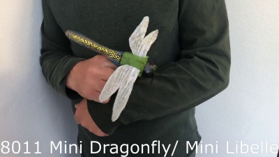 Folkmanis Mini Dragonfly Finger Puppet Demo