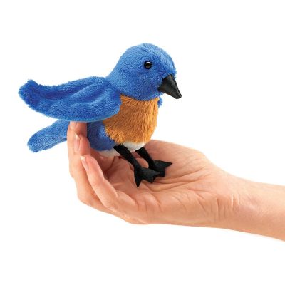 Folkmanis Mini Bluebird Finger Puppet