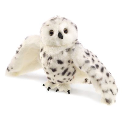 Folkmanis Snowy Owl Hand Puppet