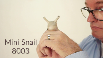 Folkmanis Mini Snail Finger Puppet Demo