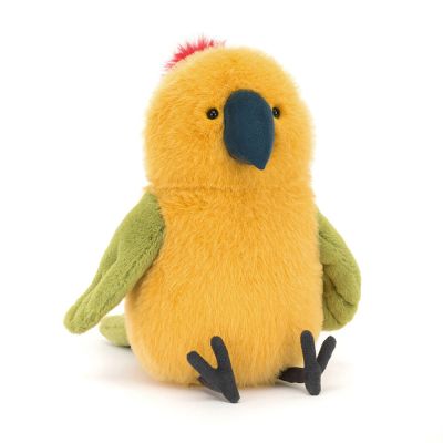 Jellycat Cuddly Toy Parrot - Budgeby Parrot (Plush Toy)