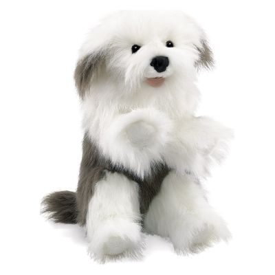 Folkmanis Old English Sheepdog Hand Puppet